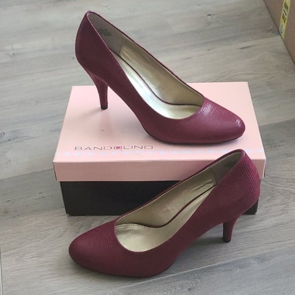 Bandolino Shoes - New! With box Bandolino burgundy high heels